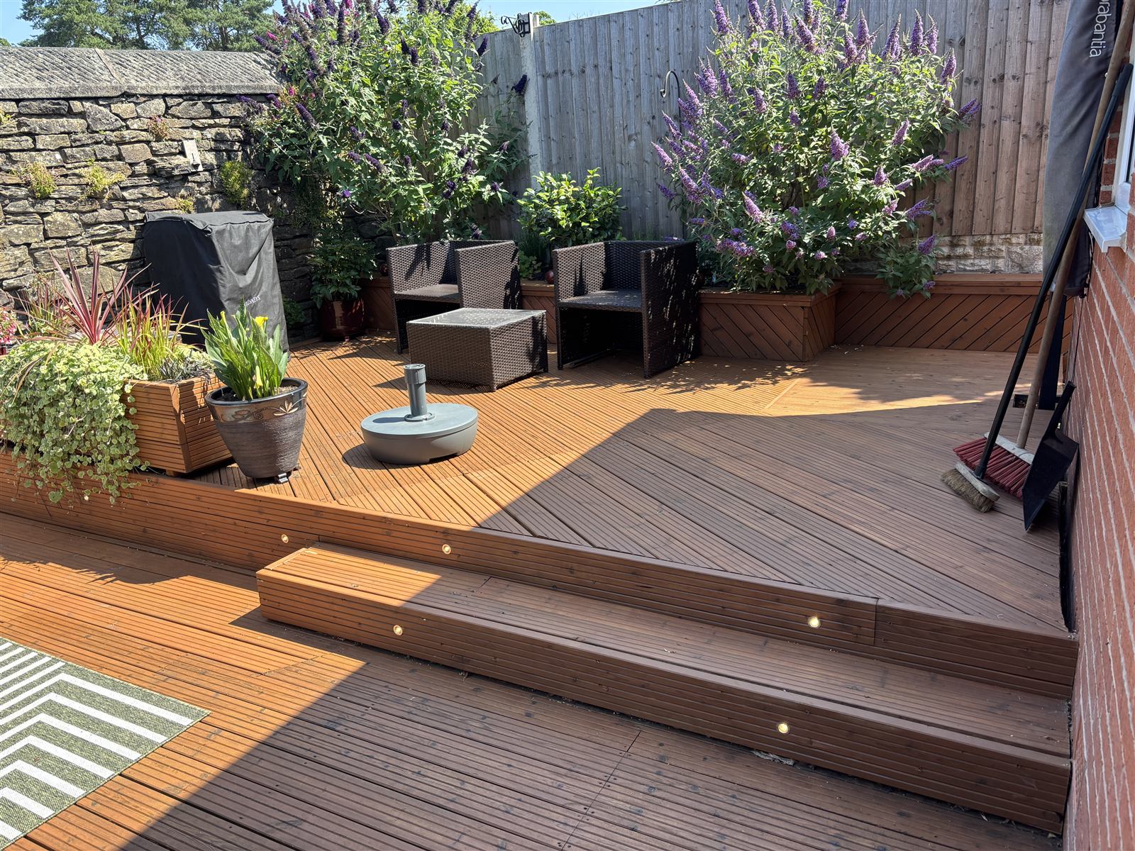 Garden decking installation, Chorley